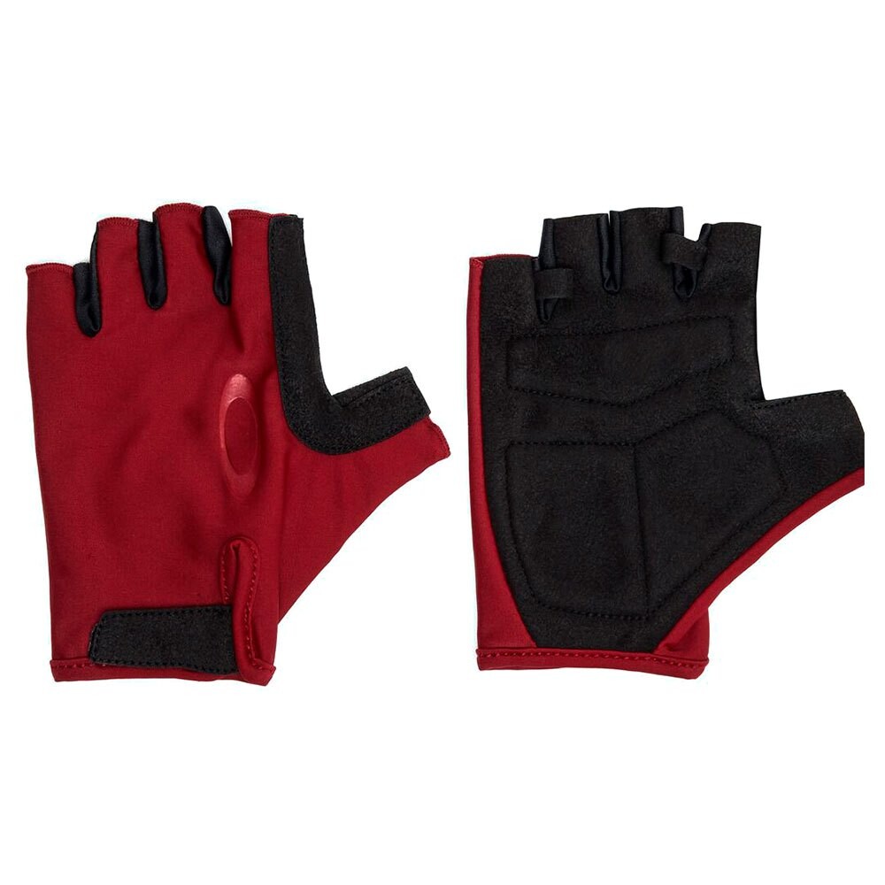 

Короткие перчатки Oakley Drops Road Short Gloves, красный