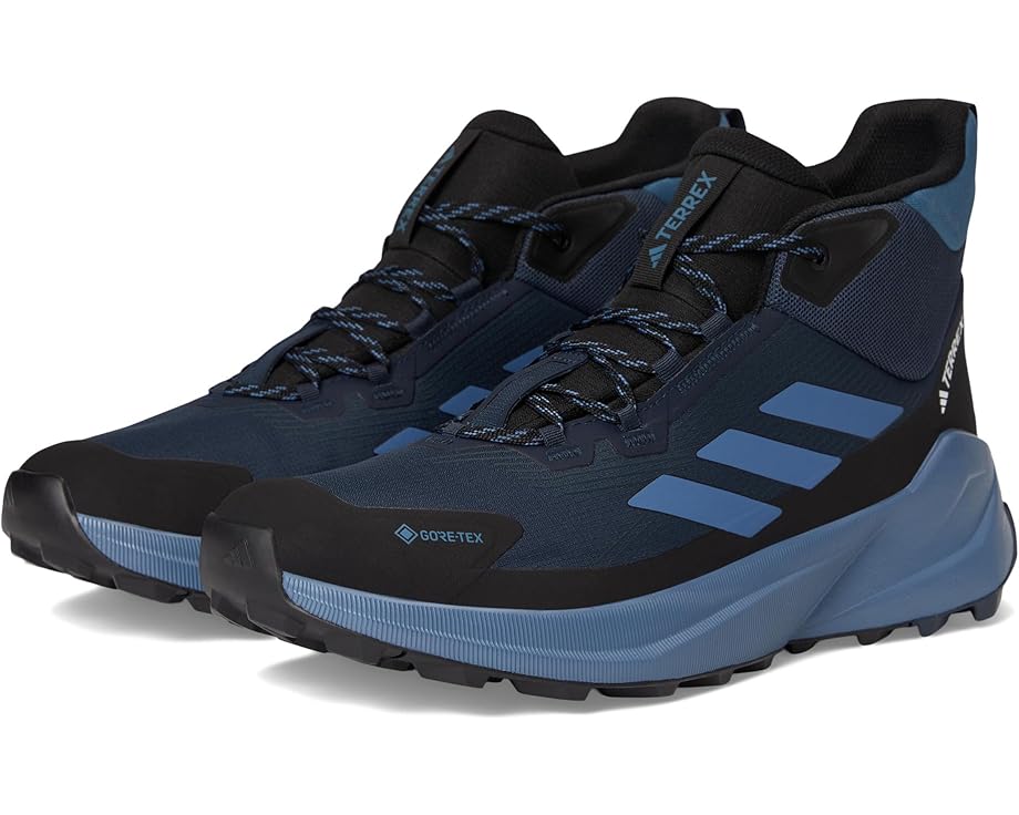 

Треккинговые кроссовки adidas Outdoor Terrex Trailmaker 2.0 Mid Top GORE-TEX Hiking Shoes, цвет Aurora Ink/Wonder Steel/Black
