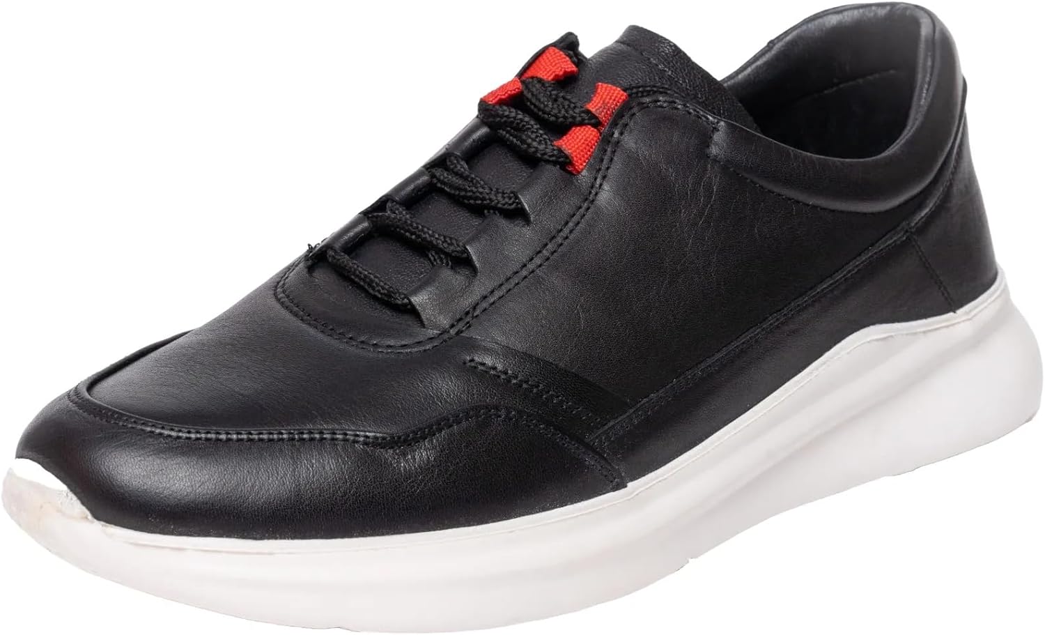 

Мужские повседневные кроссовки SOLL Riviera, Кожаная удобная обувь для мужчин, белый/черный