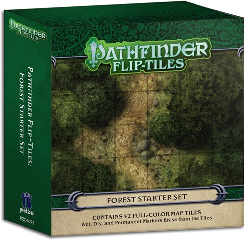 

Ролевая игра Paizo Publishing Pathfinder RPG: Flip-Tiles - Forest Starter Set