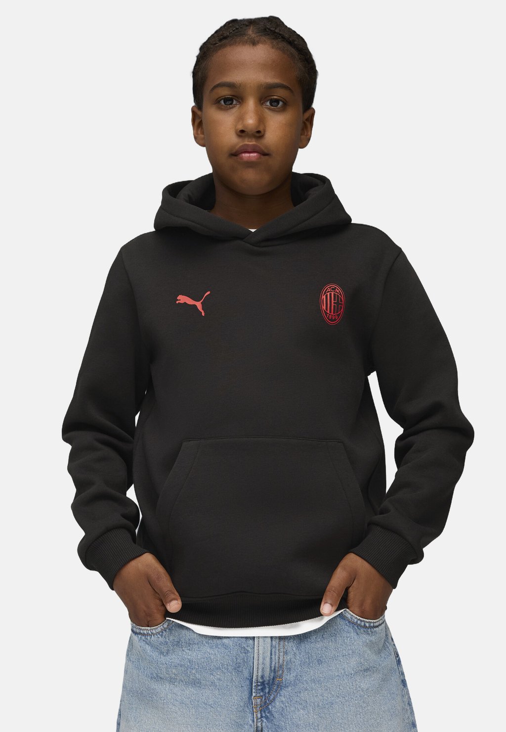 

Толстовка с капюшоном AC MILAN ESSENTIALS Puma, черный