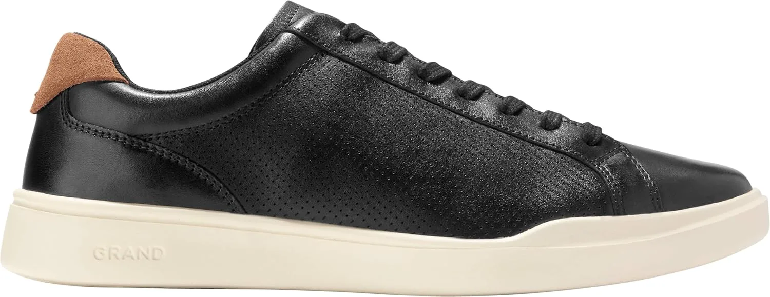 Мужские кроссовки Cole Haan Grand Crosscourt Modern Perf LTT, черный/слоновая кость — фото 4