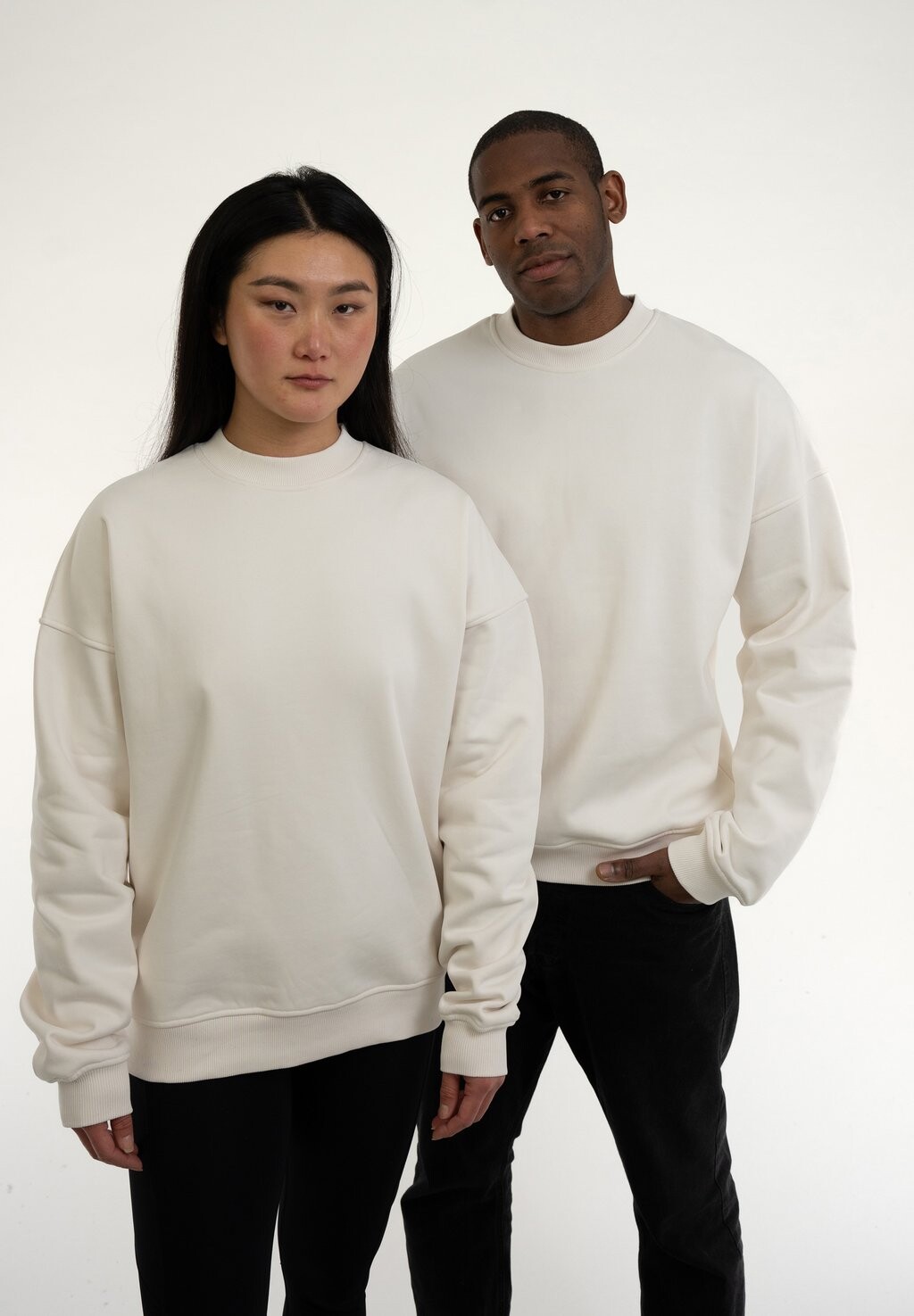 

Толстовка CARTER OVERSIZED CREWNECK Johnny Urban, цвет off-white
