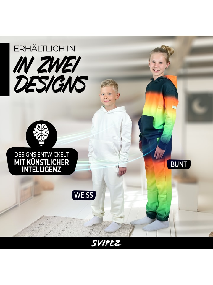 Спортивные штаны SVIPEZ Sweatpant Fusion AI schwarz/bunt — фото 3