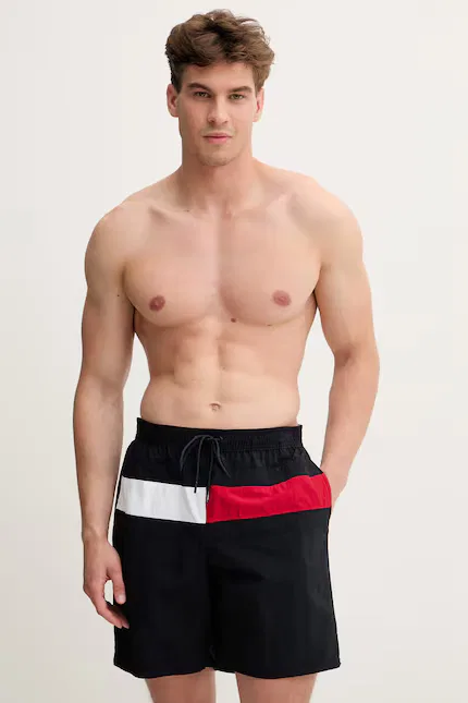 Плавки мужские классические Tommy Hilfiger, темно-синий