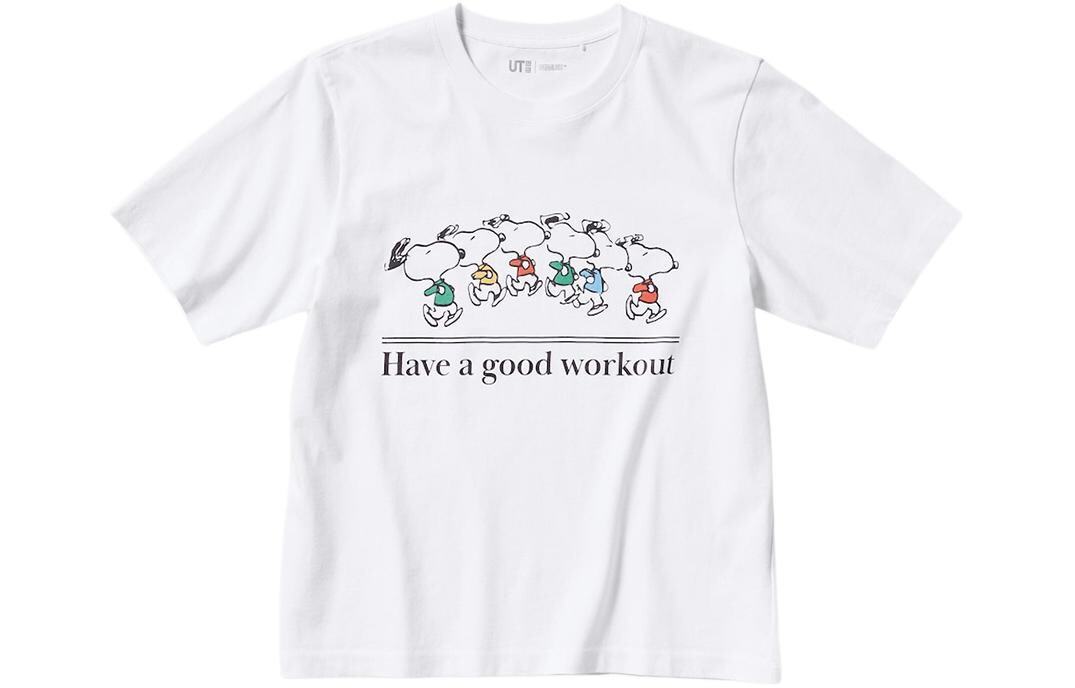 

Футболка женская белая Uniqlo