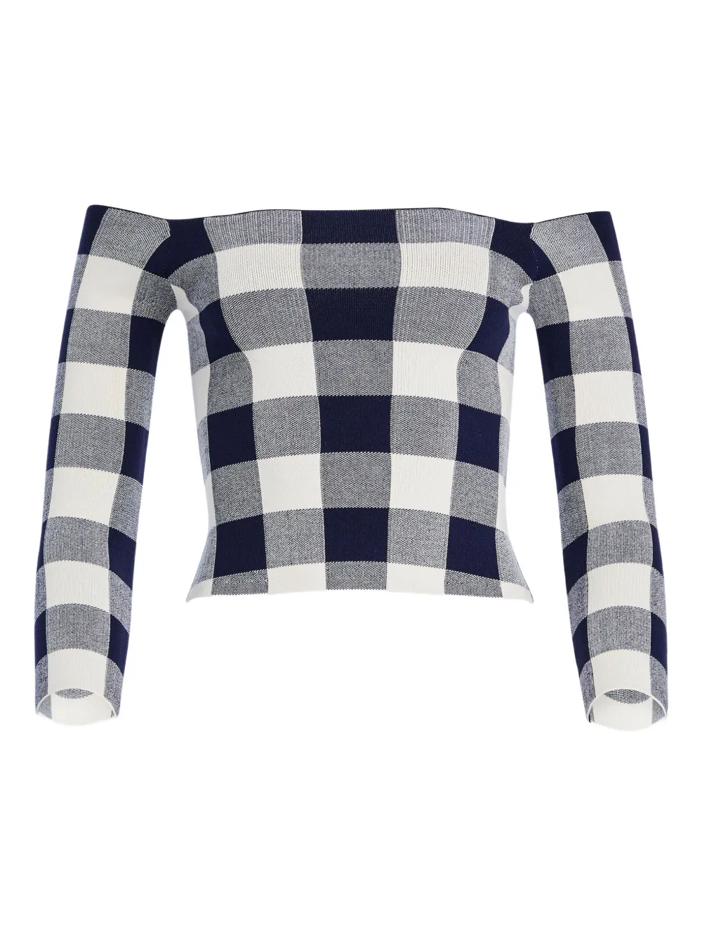 

Платье Vale в клетку гингем SER.O.YA, синий