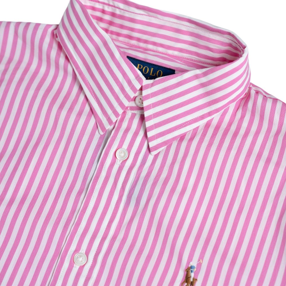 Polo Ralph Lauren Рубашка SS24 женская розовая — фото 4