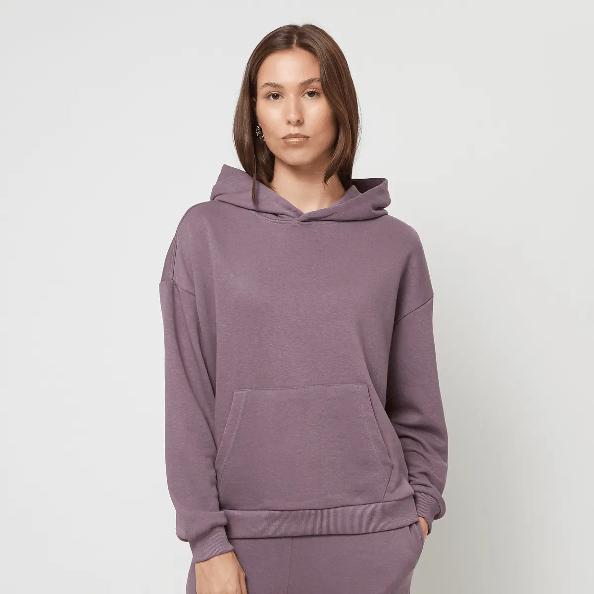 

Толстовка Urban Classics Ladies Light Terry Oversized Hoody, фиолетовый