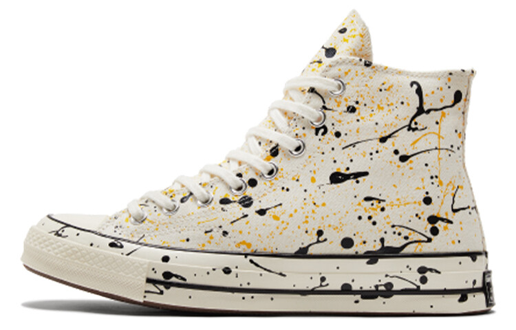 

Кроссовки Converse Chuck Taylor All Star 70 Hi Archive Paint Splatter Egret Amarillo Yellow