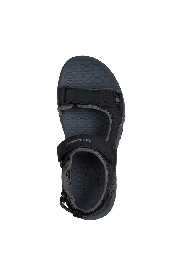 Сандалии повседневные Skechers Prewitt blk var, цвет чёрный крапчатый — фото 2