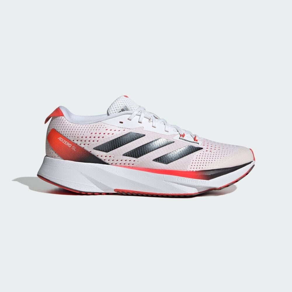 

Кроссовки Adidas ADIZERO SL M, цвет White/Black/Bright Red