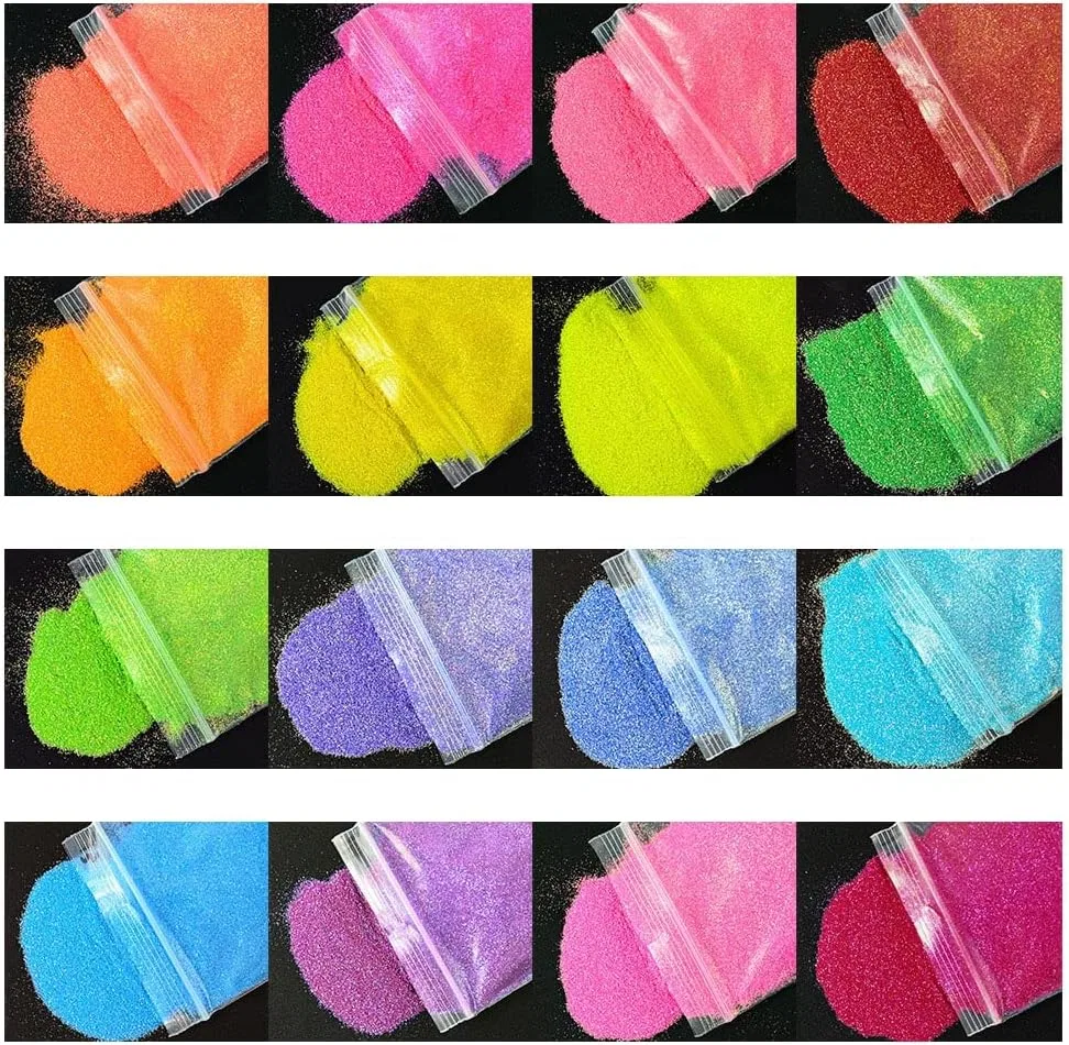 Блестки для ногтей Chunky Nail Laser Glitter, 50 г Ponoa