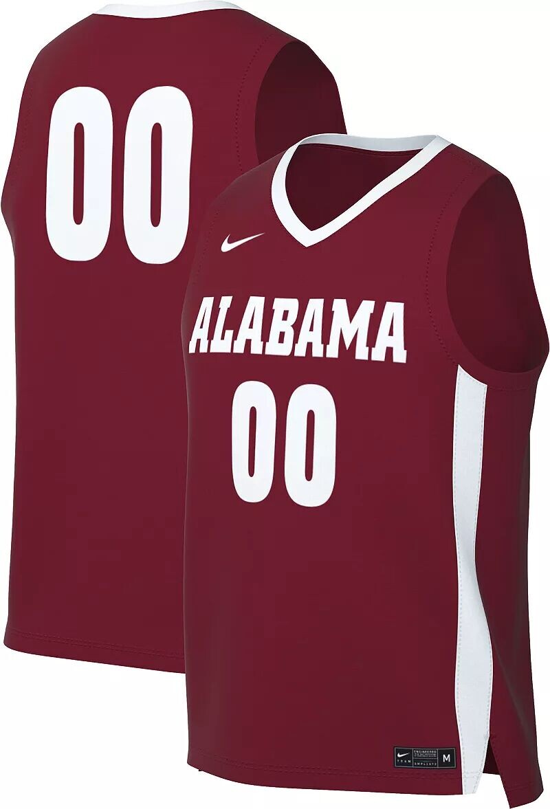 

Мужская баскетбольная майка Nike Alabama Crimson Tide #1 Team Crimson Dri-FIT