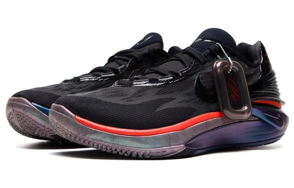 Nike Air Zoom G.T. Баскетбольные кроссовки Cut 2 унисекс, Черный/Серый — фото 2