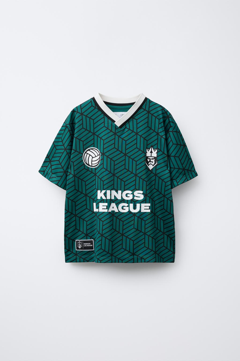 

Футболка kings league ZARA, зеленый