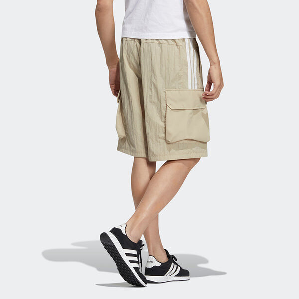 Шорты нео спортивные и повседневные шорты Adidas, хаки — фото 4