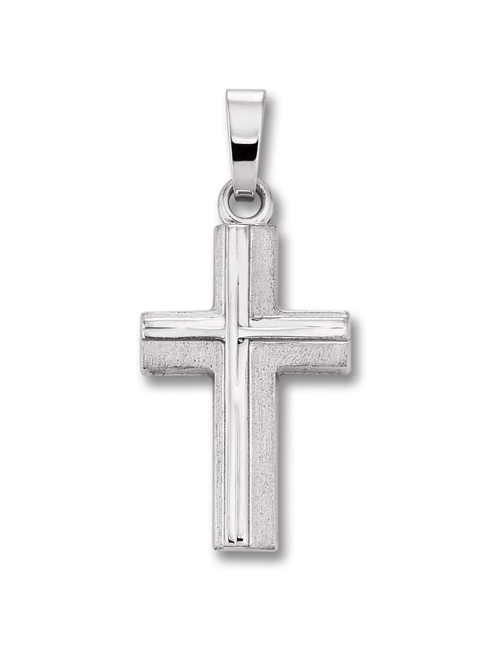 

ONE ELEMENT Кулон в виде креста из серебра 925 пробы