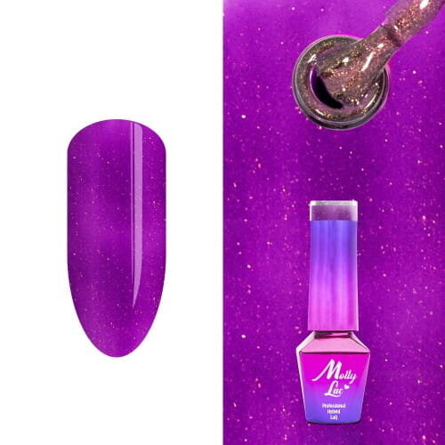 

Molly Lac, Гибридный лак для ногтей, Glowing Time Сложное, 5 мл № 236