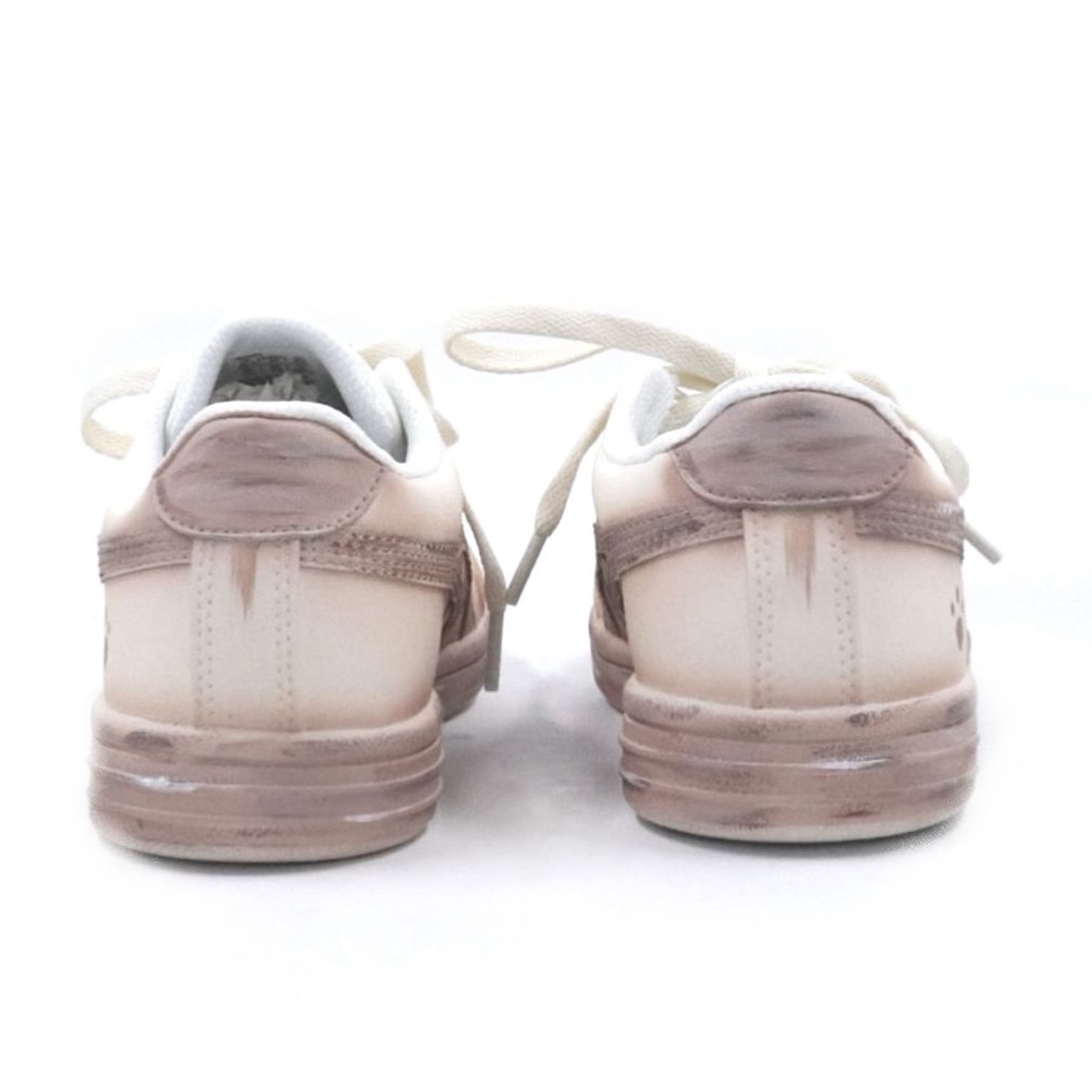 Onitsuka Tiger Эдванти скейтборд обувь унисекс низкие бежево-белые коричневые, цвет Beige White Brown — фото 4