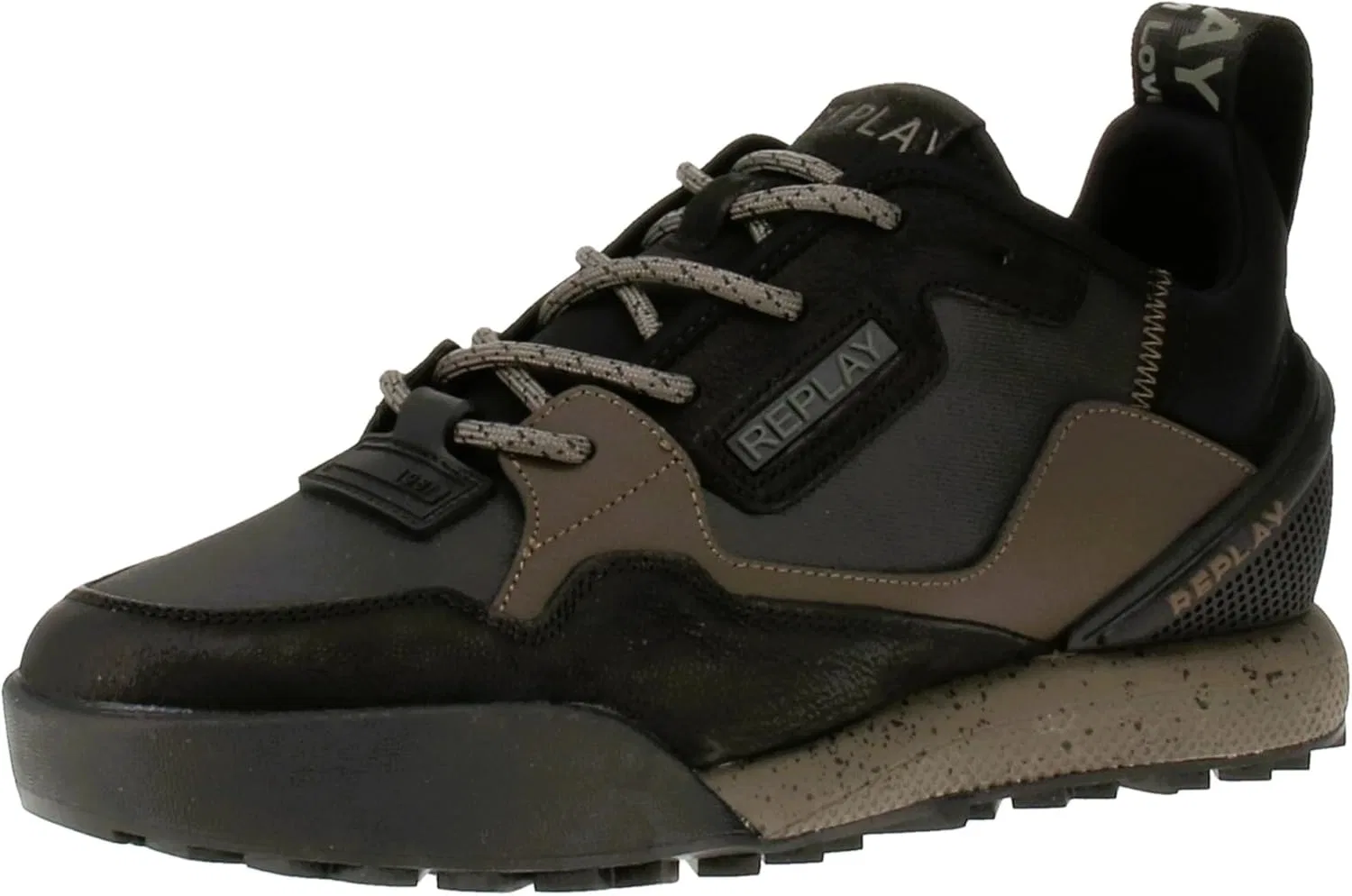 Кроссовки REPLAY Herren Field 2.0 Ward C Sneaker, 167 Black Dk Grey