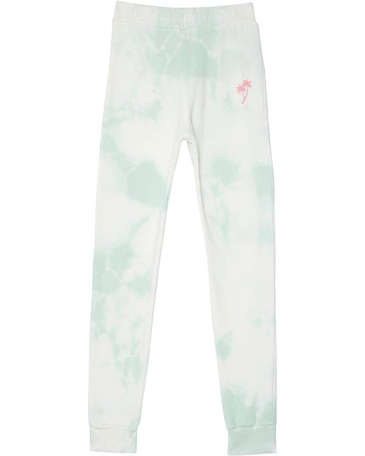 

Брюки Tiny Whales Vacation Tie-Dye Joggers, цвет White/Mint Tie-Dye