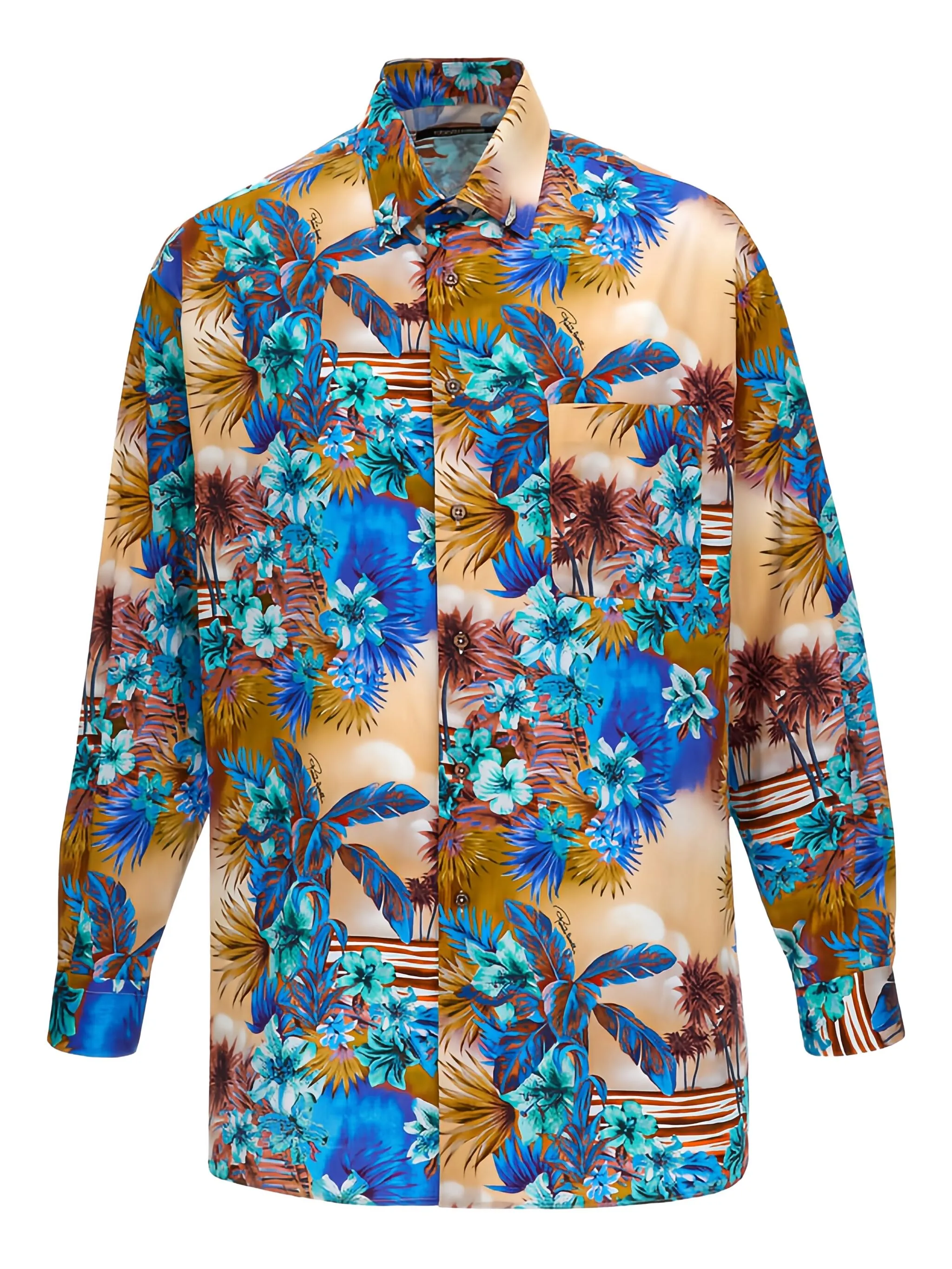 

Рубашка с принтом Roberto Cavalli, оранжевый