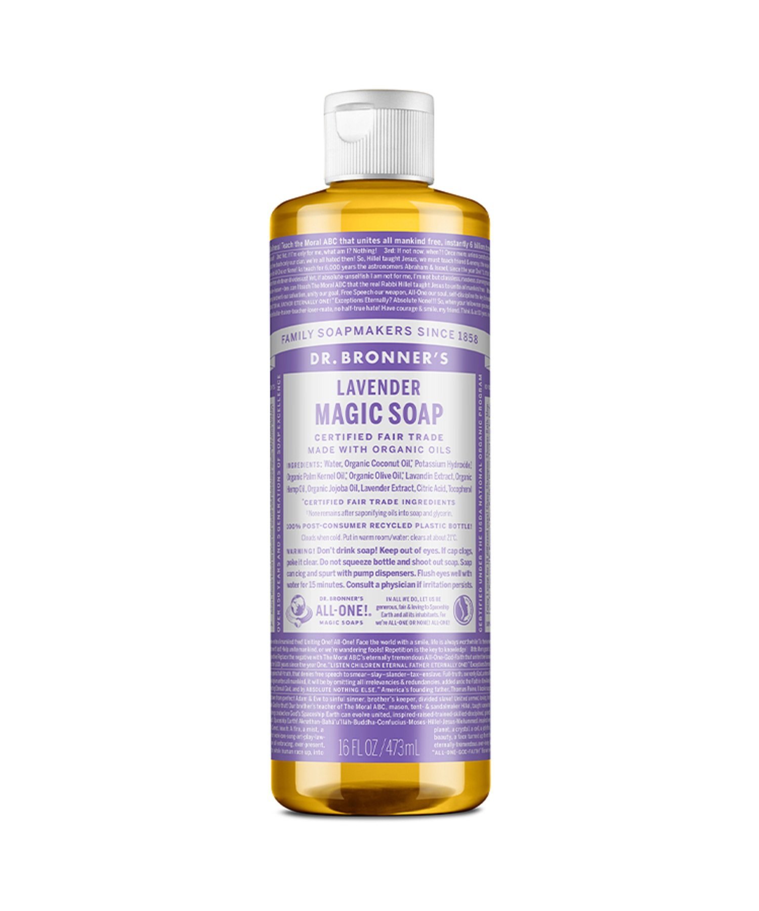 Волшебное мыло Dr. Bronner's LA с лавандой, 473 мл Dr. Bronner's, others