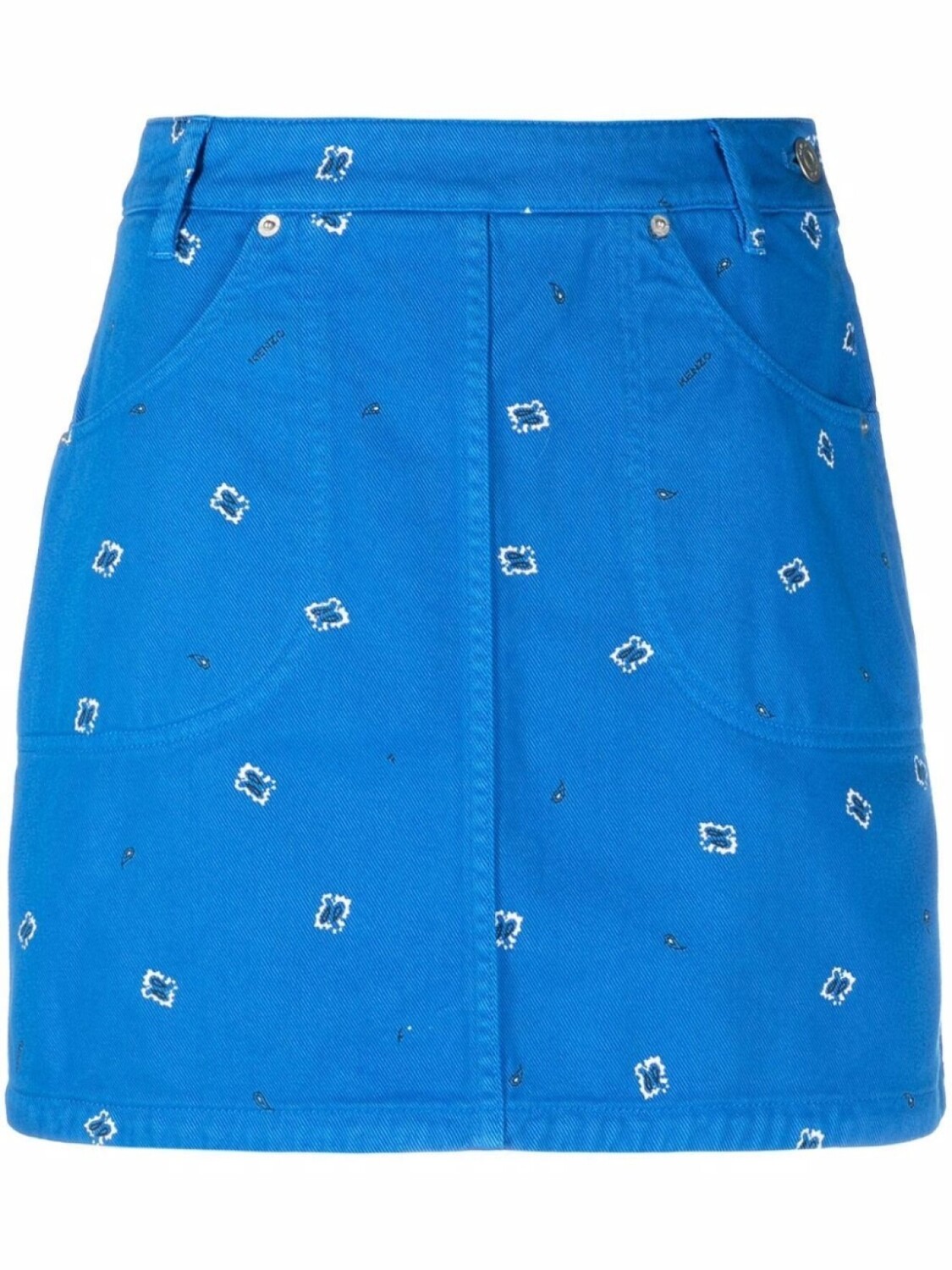 

Kenzo юбка с принтом пейсли, синий