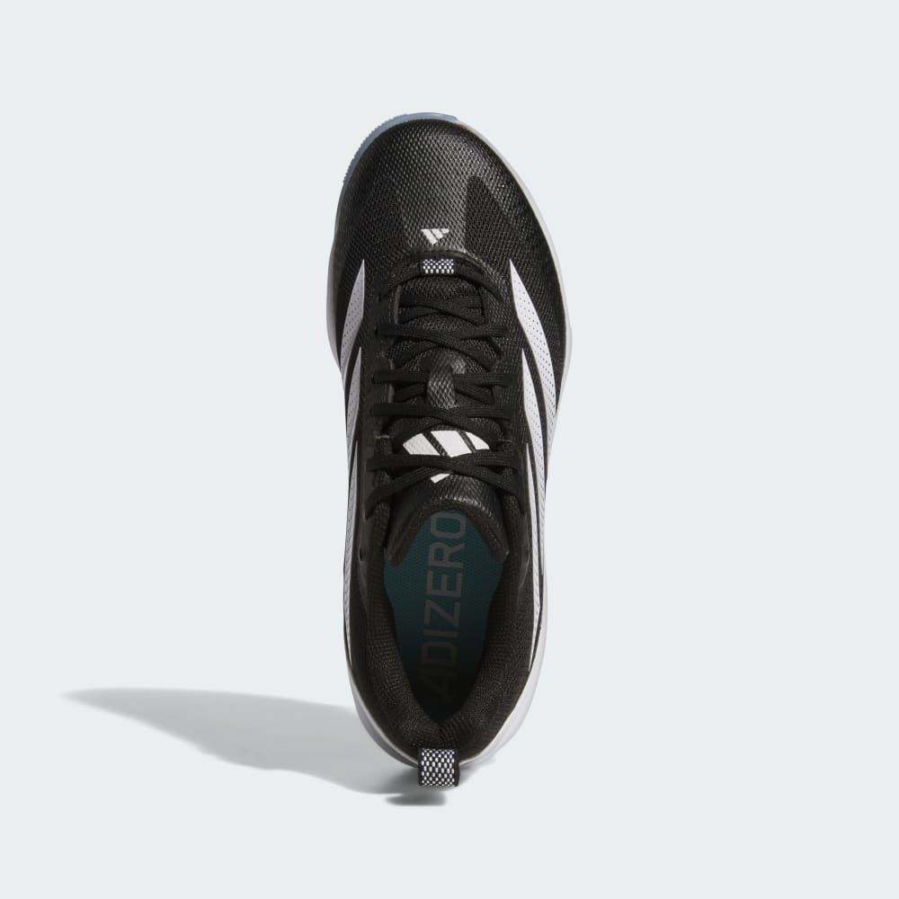 Кроссовки Adidas Adizero Impact 2.0 baseball Turf Shoes, цвет Core Black/Cloud White/Cloud White — фото 2