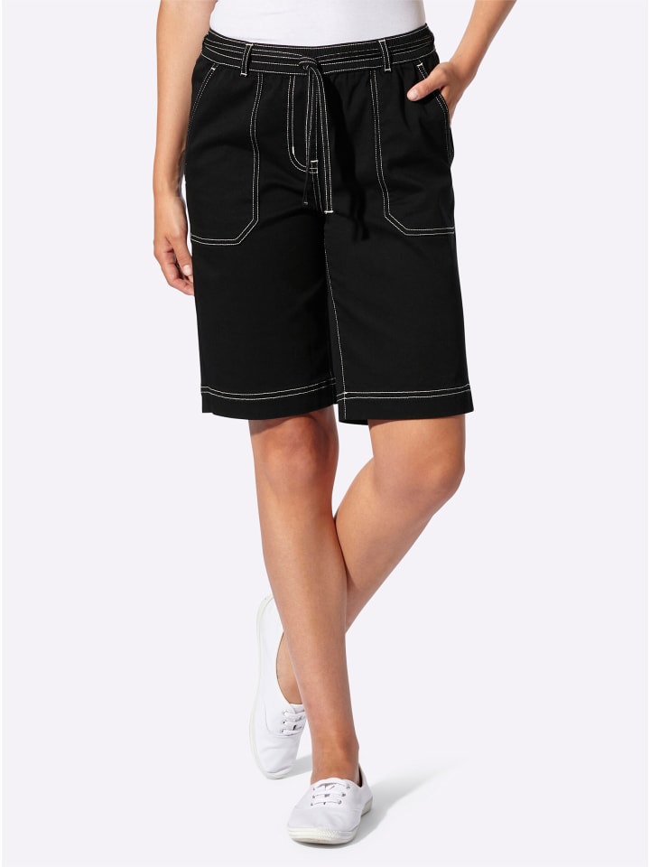 

WITT WEIDEN Черные джинсовые бермуды