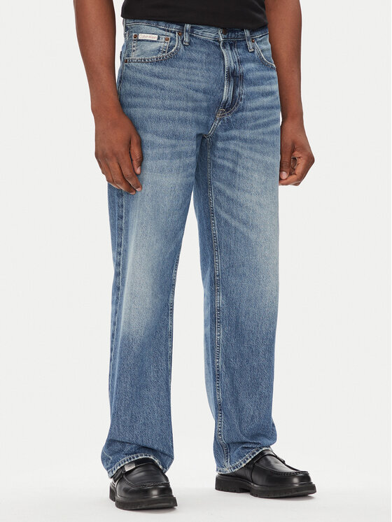 

Джинсы straight fit 90s LV04RC761G Calvin Klein Jeans, синий
