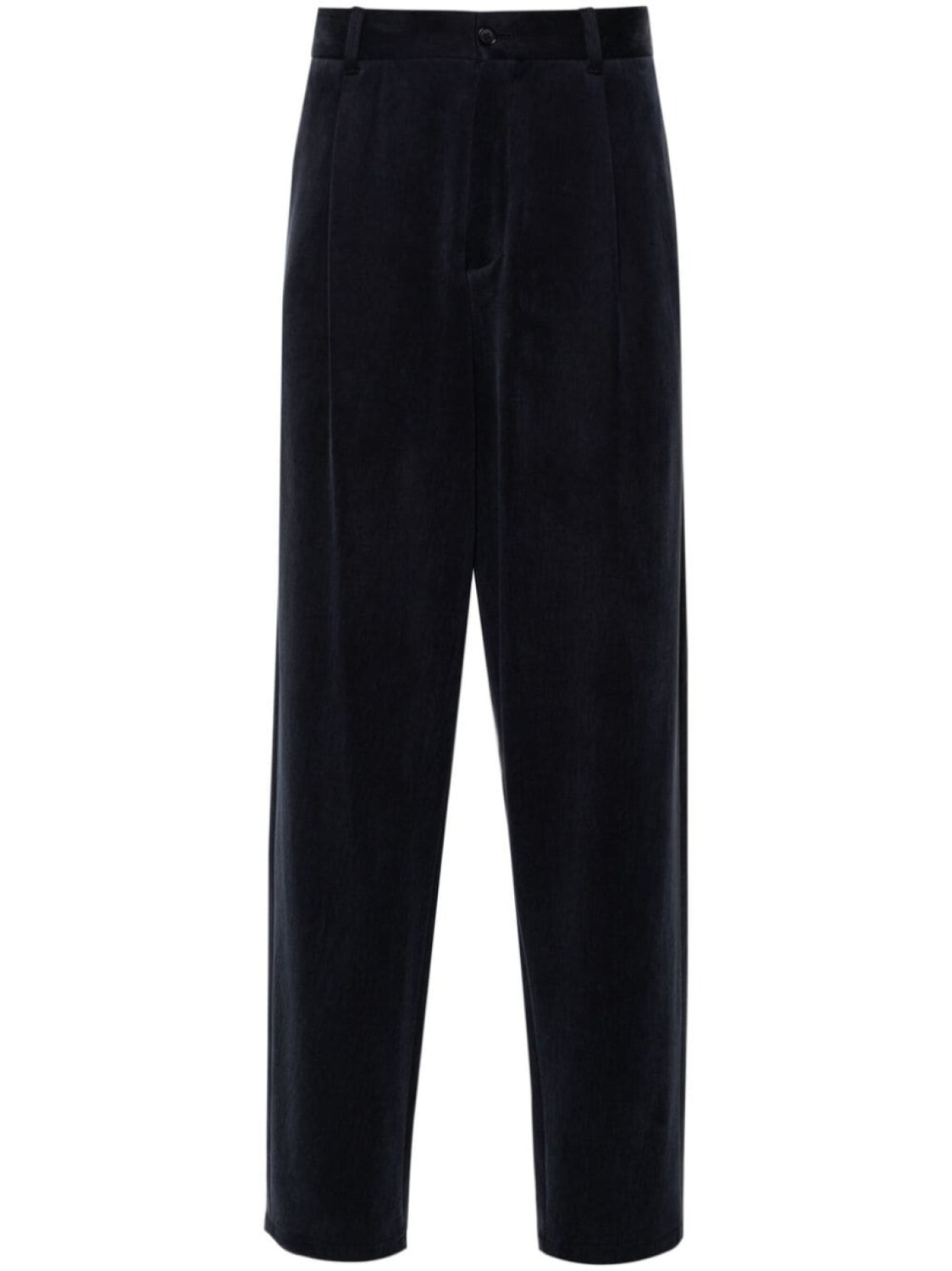 

Giorgio Armani прямые брюки из джерси, синий