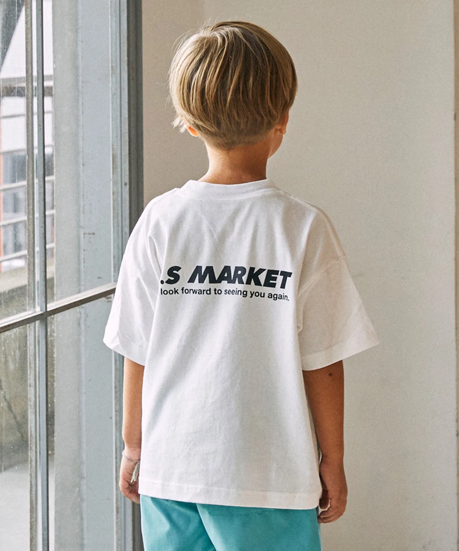 Детская футболка BOOSTOCK B/S MARKET с принтом — фото 4