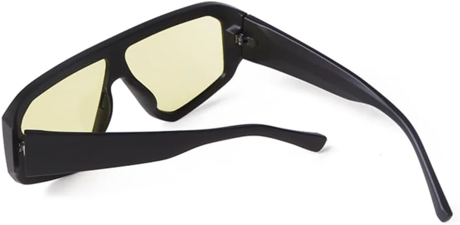 

Большие солнцезащитные очки с зеркальными линзами для мужчин, очки с плоской верхней частью, прямоугольные солнцезащитные очки для женщин, очки UV400 generic, C11