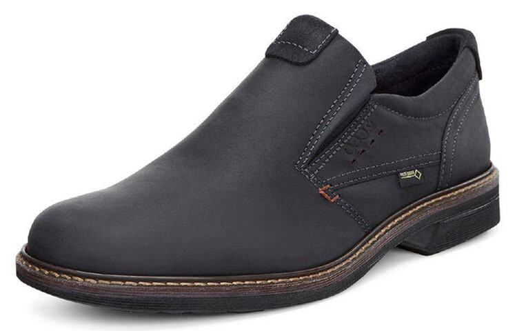 Мужские туфли Ecco Men's Casual Shoes Men Low-Top Black — фото 2