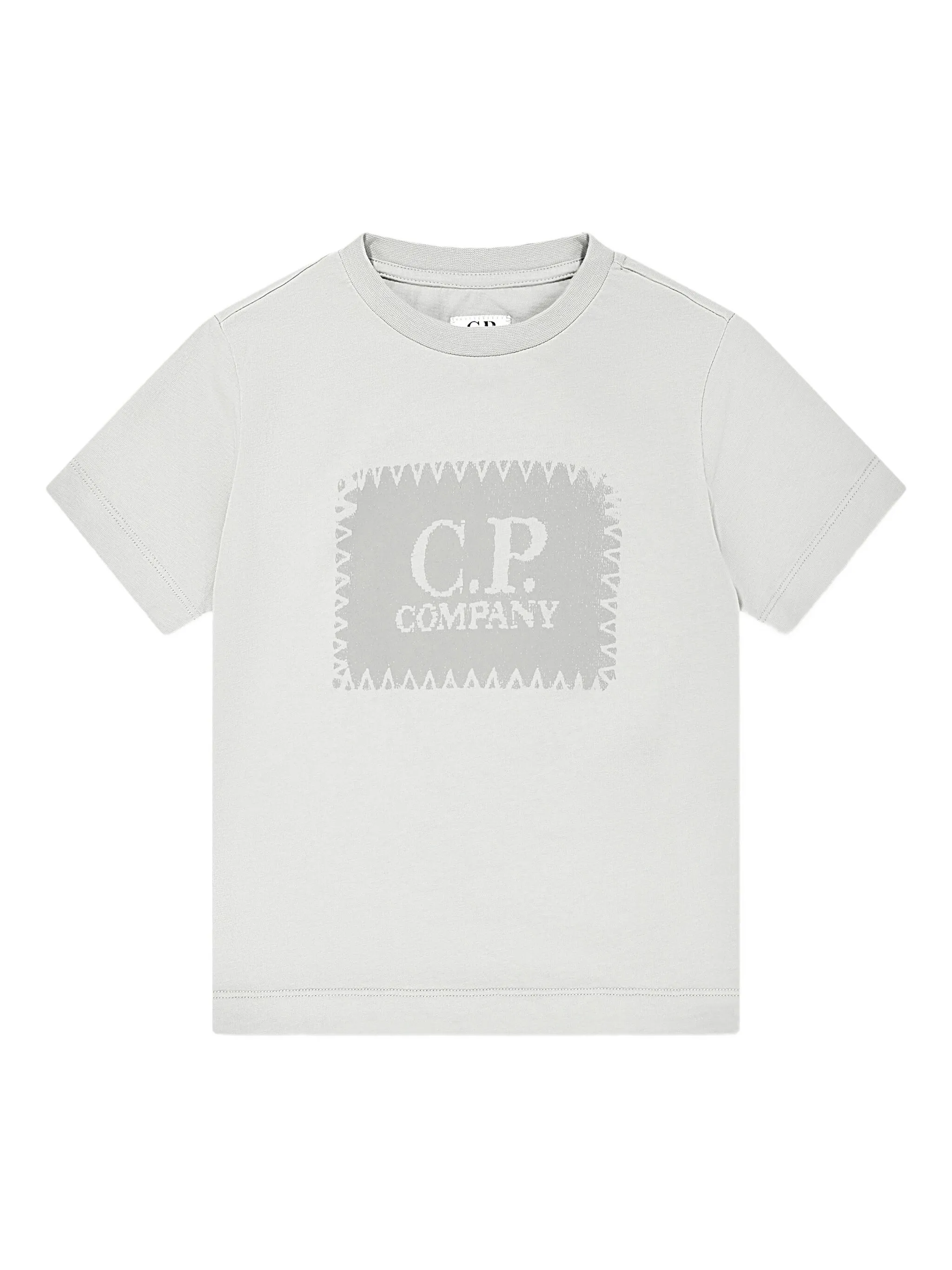 

Футболка с логотипом C.P. Company Kids, серый
