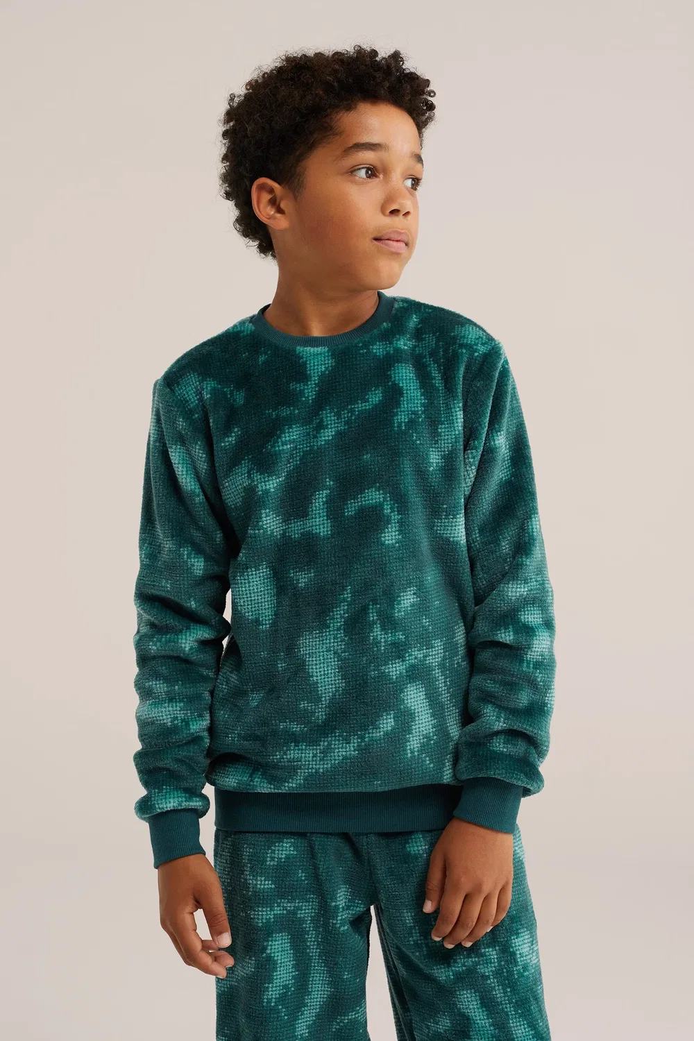 Комплект - пижама We Fashion, Green — фото 3