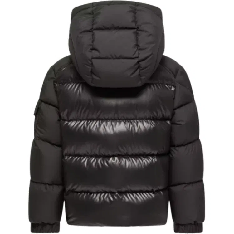 Детская куртка пуховая Moncler, Black — фото 3