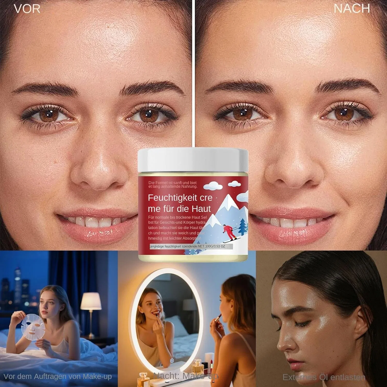 Generisch Крем для лица Quick Absorbing Gentle Moisturiser — фото 4