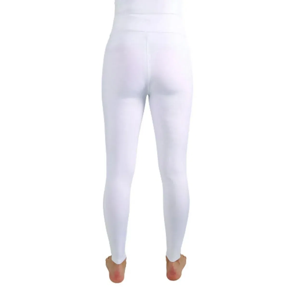Женские рейтузы для верховой езды из мельтона Hy, White — фото 2