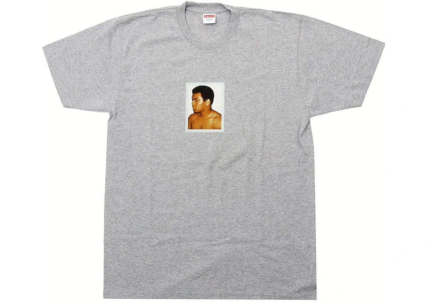 Мужская футболка с принтом Supreme AliWarhol Tee, Heather Grey