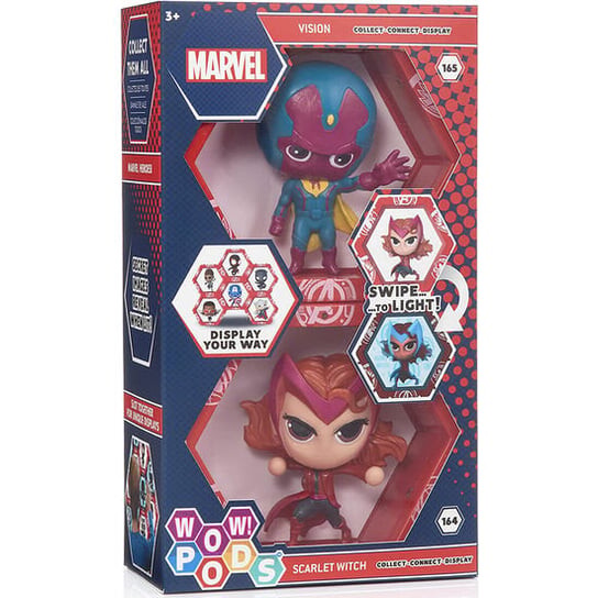 

Набор Светодиодных Фигур Вау! Pod Vision + Scarlet Marvel Wow! Stuff