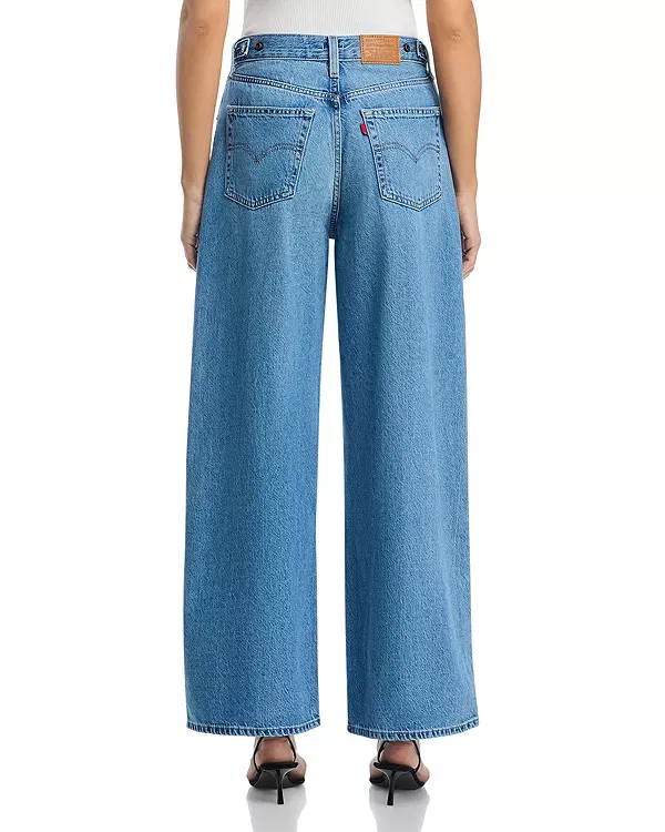 Женские джинсы с широкой штаниной Losin Cinch Wide Leg Jeans Levi's, Losing My Mind — фото 3