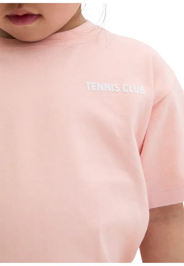 Футболка хлопковая Kids-unisex t-shirt с теннисным мячом, Red Marc O'Polo, красный — фото 2