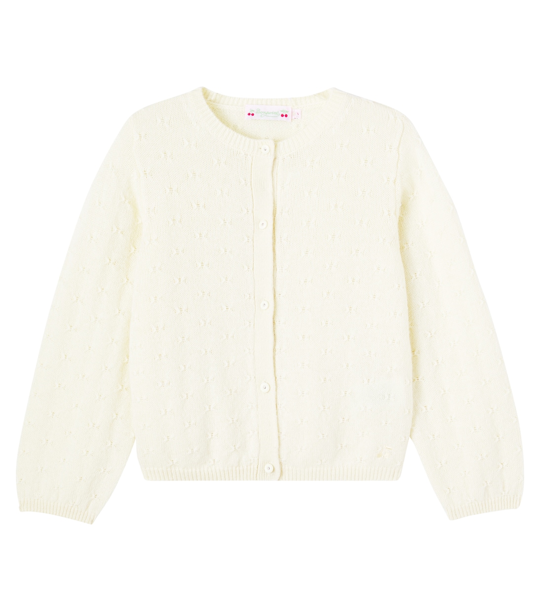 

Кардиган Jorna из шерсти и альпаки Bonpoint, Jaune Clair