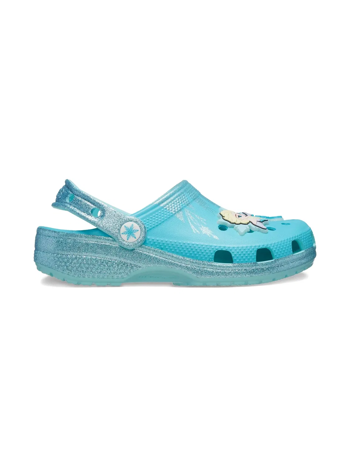 Клоги с Эльзой Crocs, синий