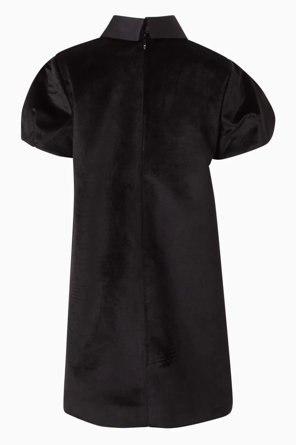 Платье с пышными рукавами Velvet Puff Sleeve Dress Elisabetta Franchi La Mia Bambina — фото 2