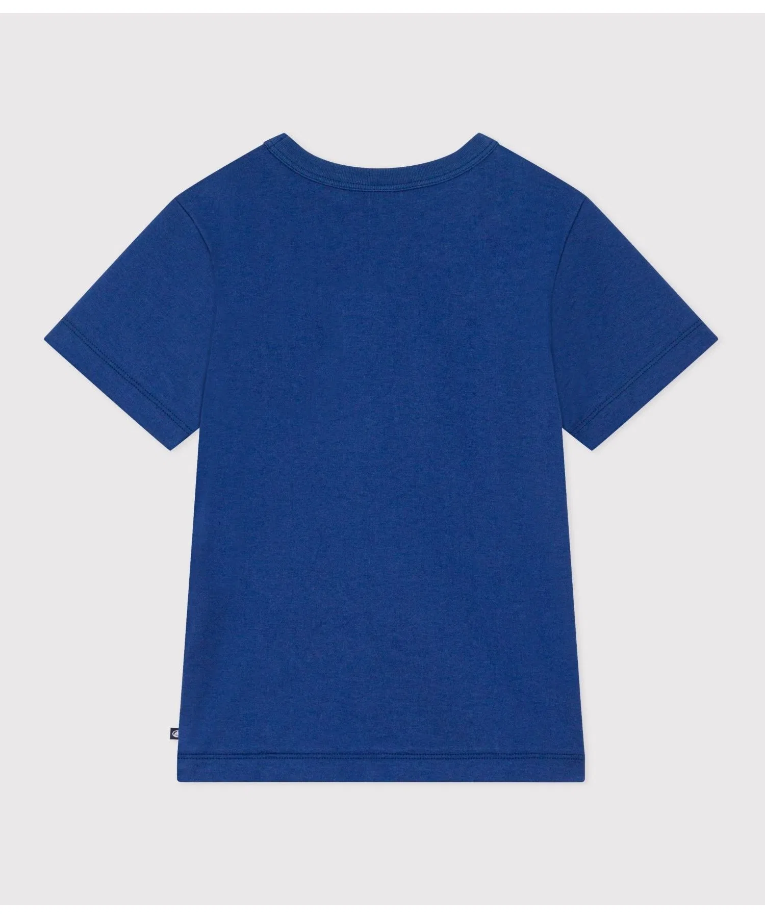 Детская футболка с нашивкой PETIT BATEAU синяя — фото 2
