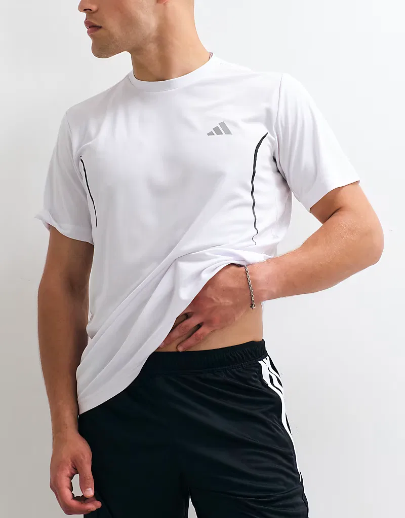 Футбольные шорты Adidas Tiro с тремя полосками, черный — фото 3